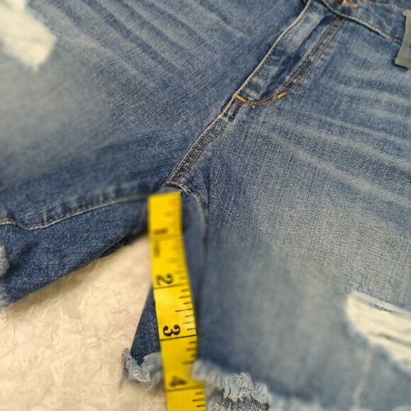Joe's Jeans Womens Blue Distressed Denim Cut Off Shorts W29 - Picture 6 of 9